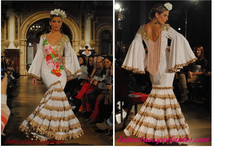 Trajes de flamencas 2014