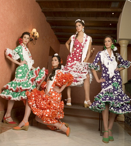 Trajes de flamencas cortos