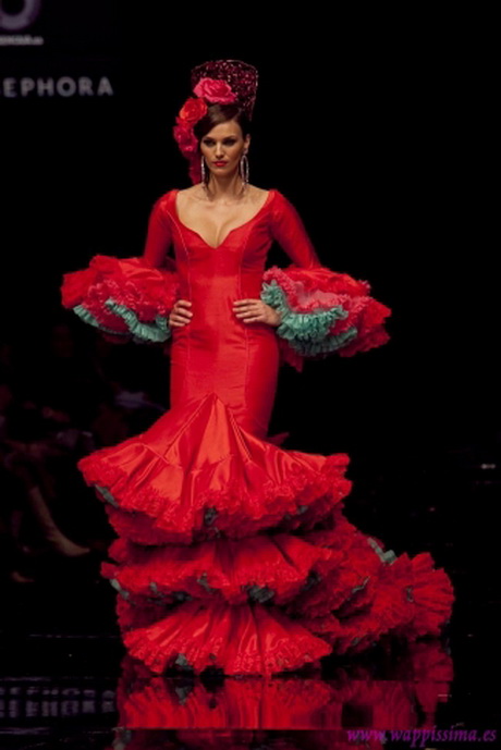 Trajes de flamencas molina