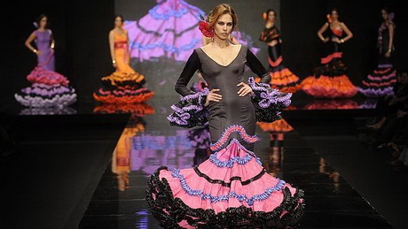 Trajes de flamencas molina