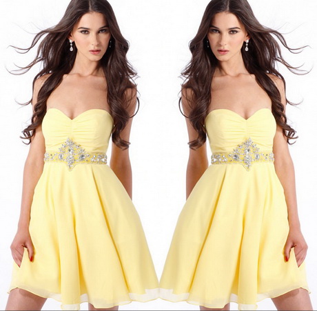 Trajes de noche cortos 2014