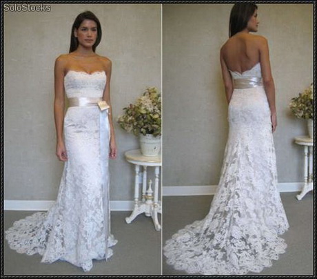 Trajes de novia con encajes