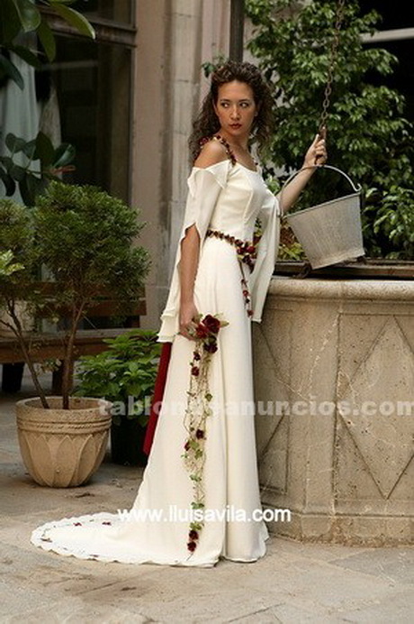 Trajes de novia estilo medieval