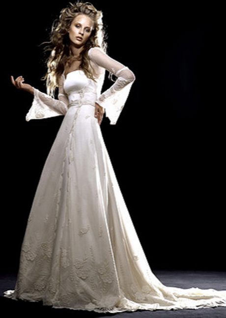 Trajes de novia estilo medieval