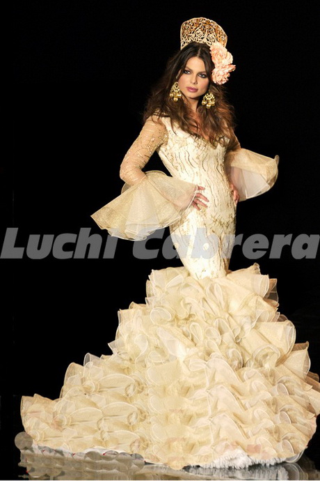 Trajes de novia flamenca 2014