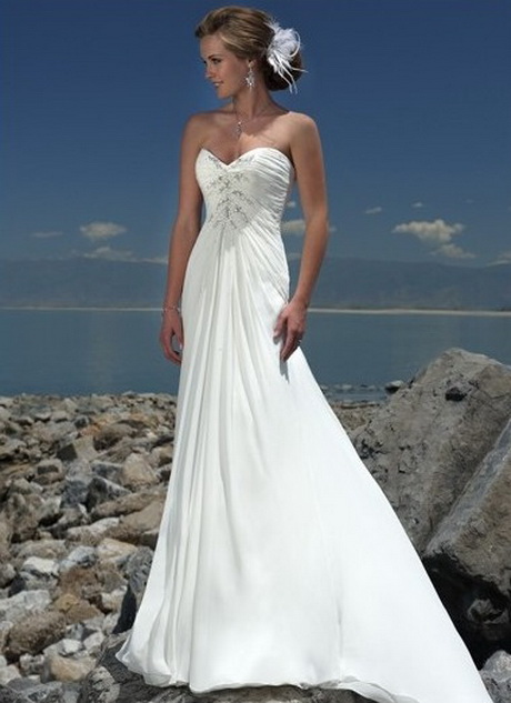 Trajes de novia playeros