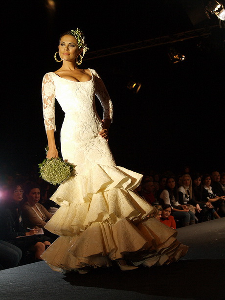 Trajes de novias flamencos