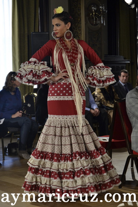 Trajes de sevillanas 2014