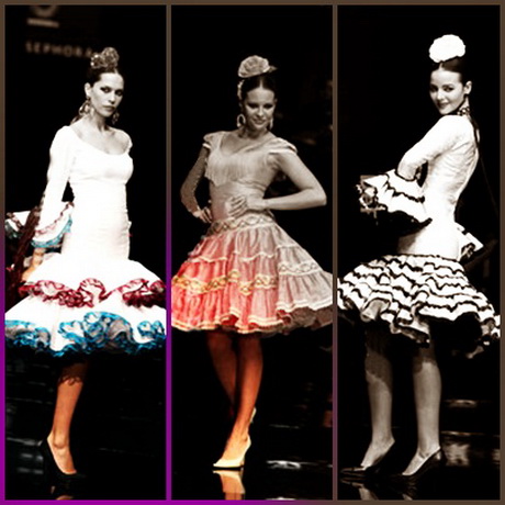 Trajes flamenca cortos