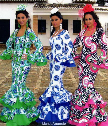 Trajes flamencas