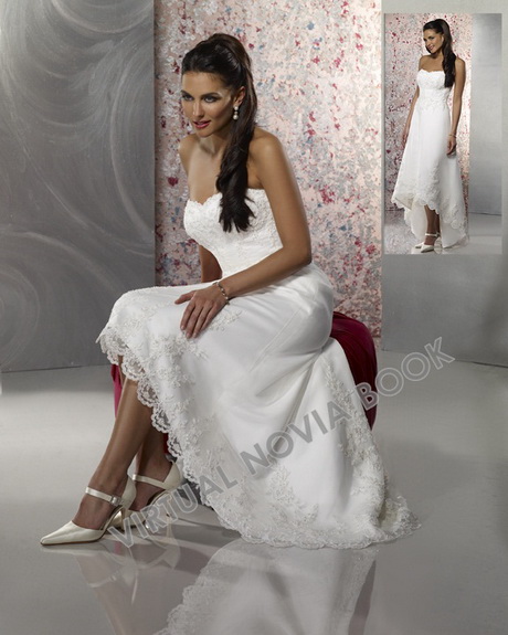 Vestido de novia boda civil