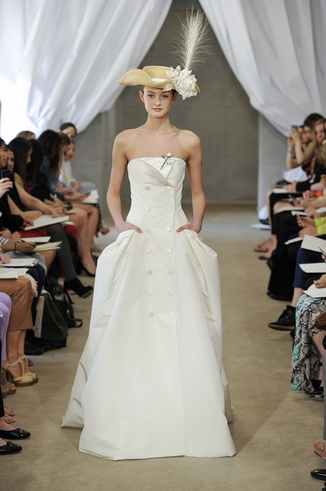 Vestido de novia carolina herrera