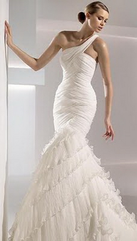 Vestido de novia corte de sirena