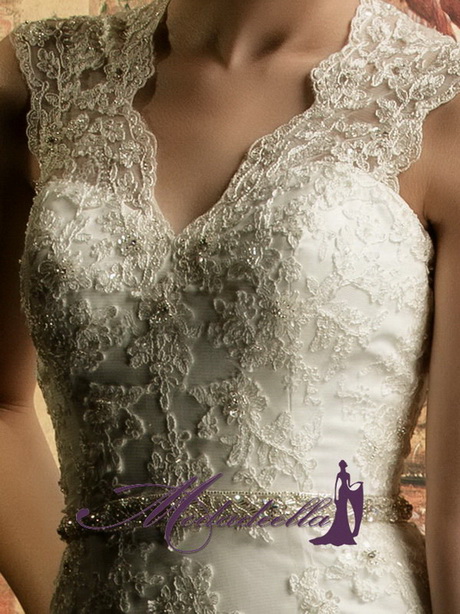 Vestido de novia de encaje