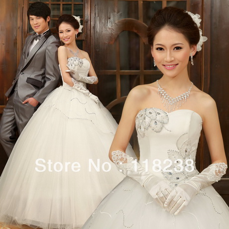 Vestido de novia estilo princesa