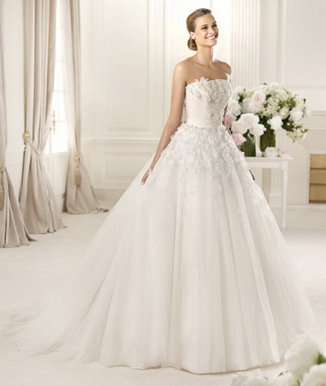 Vestido de novia estilo princesa