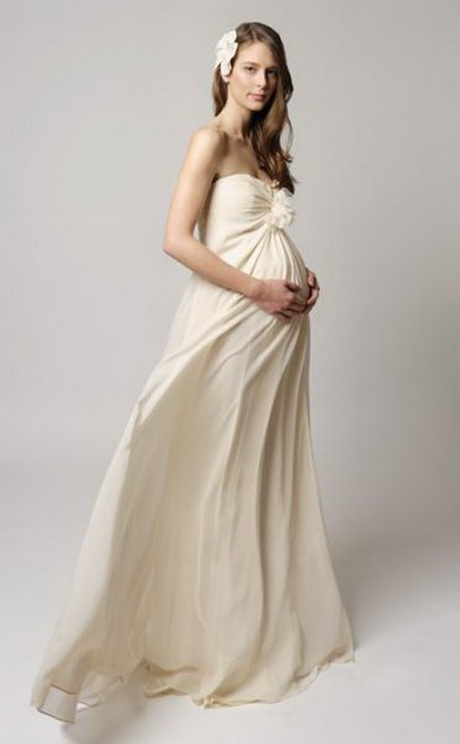 Vestido de novia para embarazadas