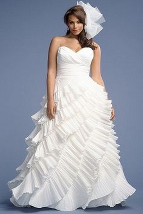 Vestido de novia para gorditas 2014