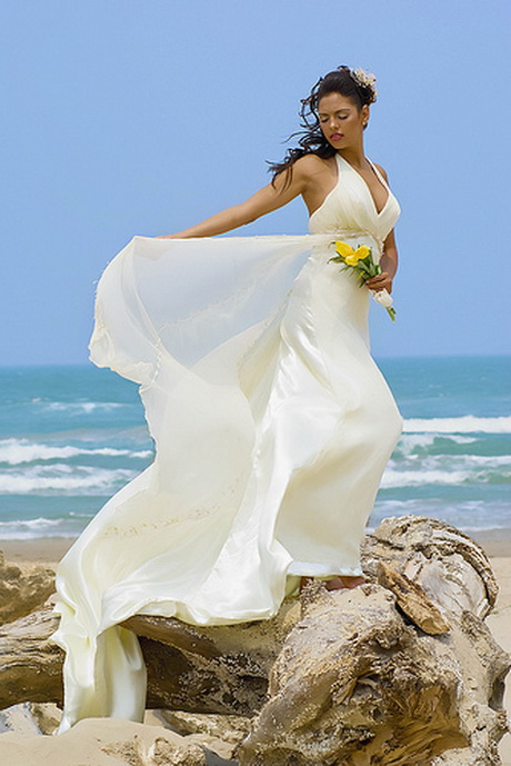 Vestido de novia para la playa