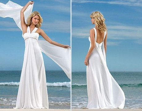 Vestido de novia para playa