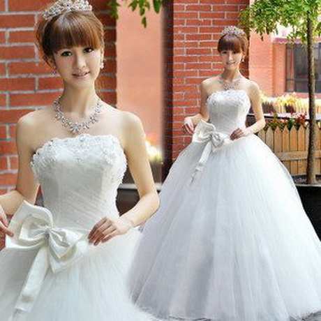 Vestido de novia tipo princesa