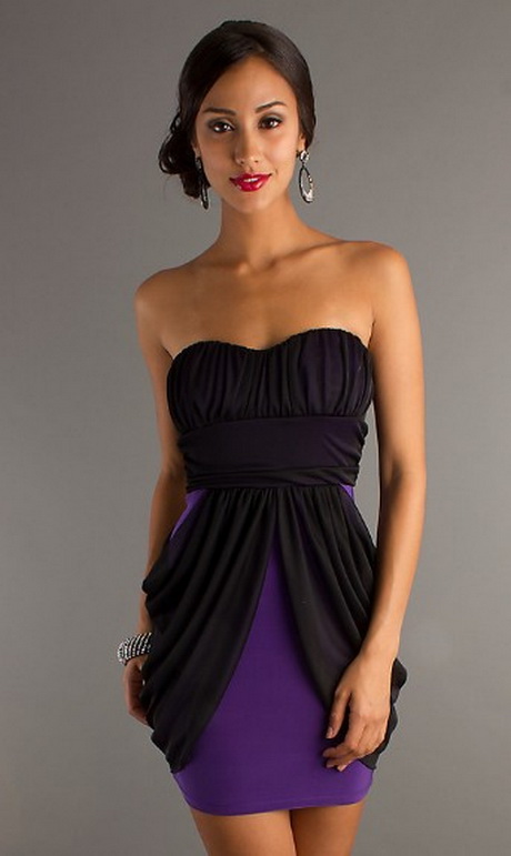 Vestido elegantes cortos