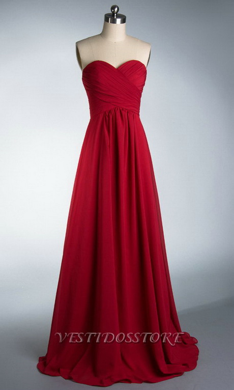 Vestido largo de noche