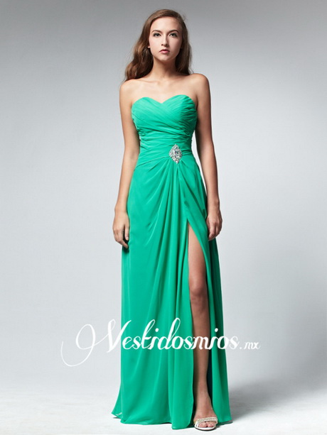 Vestido largo de noche