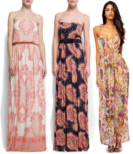 Vestido largo hippie