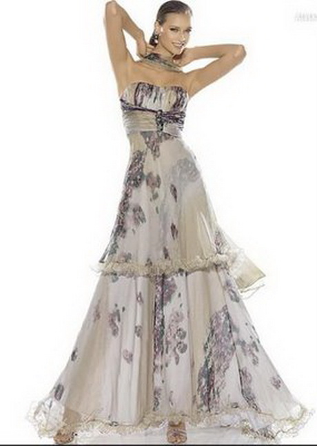 Vestido largo hippie