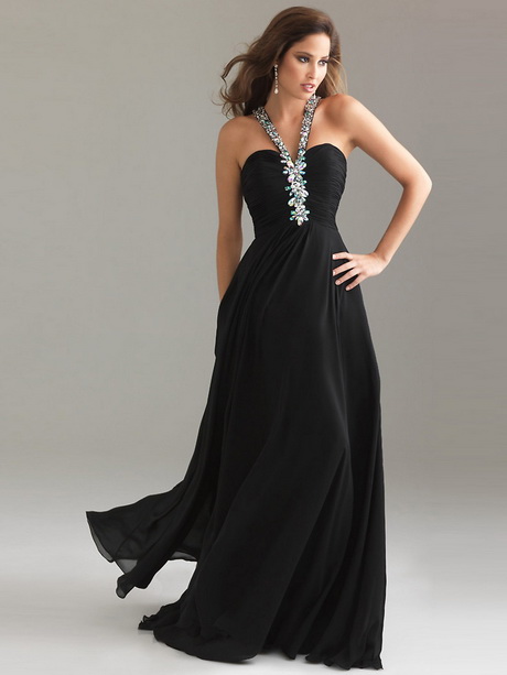 Vestido negro elegante