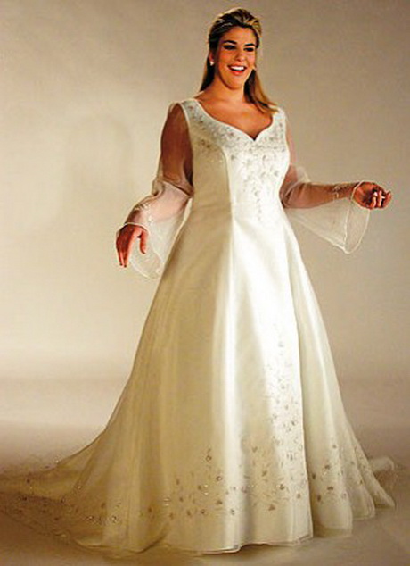 Vestido novia gorditas