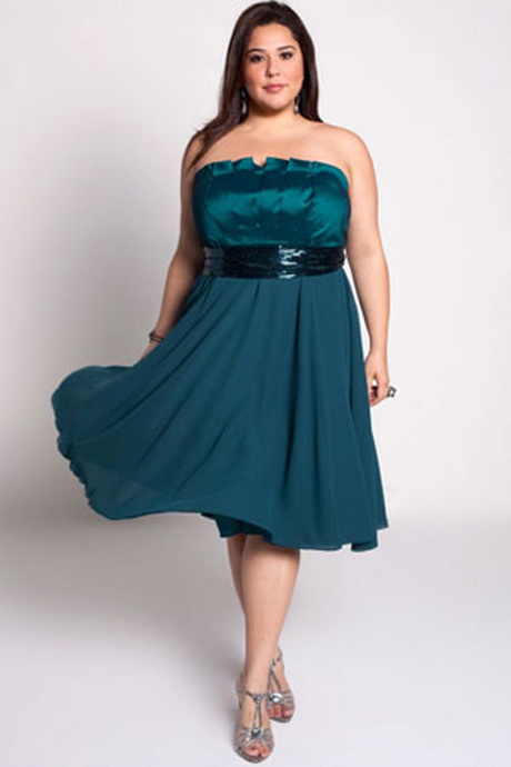 Vestido para gorditas cortos