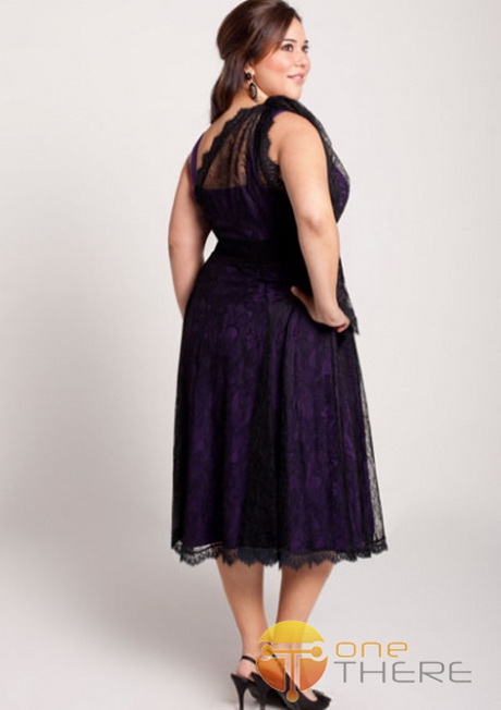 Vestido para gorditas de encaje