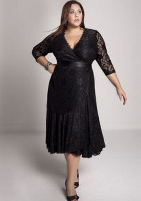 Vestido para gorditas de encaje