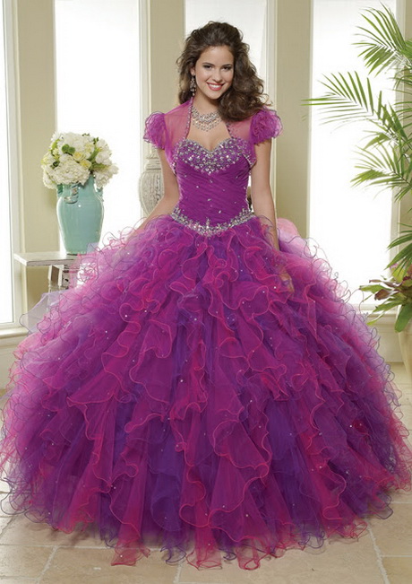 Vestido para quinceañeras