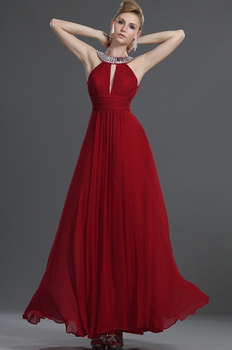 Vestido rojo elegante