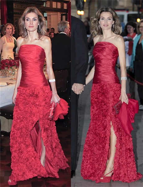 Vestido rojo letizia ortiz