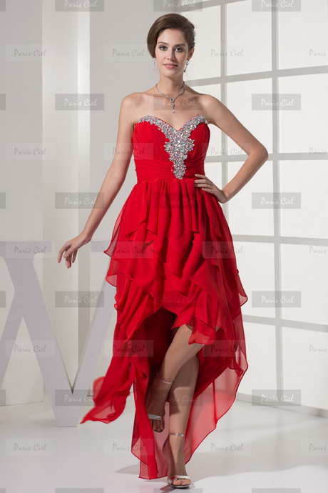 Vestido rojo noche