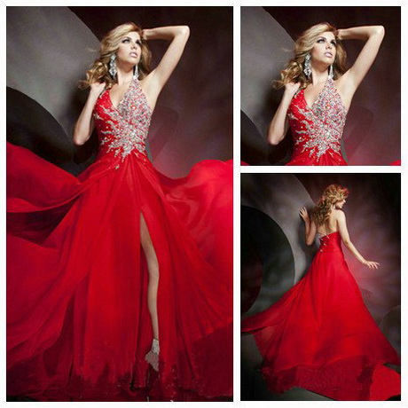 Vestido rojos de noche