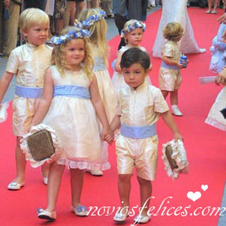 Vestidos boda niños
