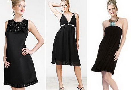 Vestidos cortos negros