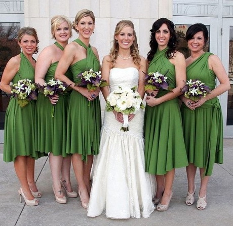 Vestidos cortos para damas de honor