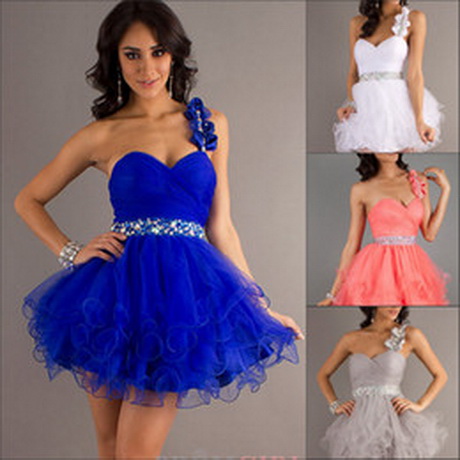 Vestidos cortos para graduacion 2014