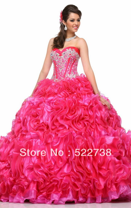 Vestidos de 15 añeras 2014