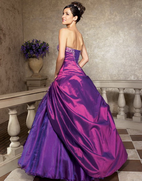 Vestidos de 15 anos color morado