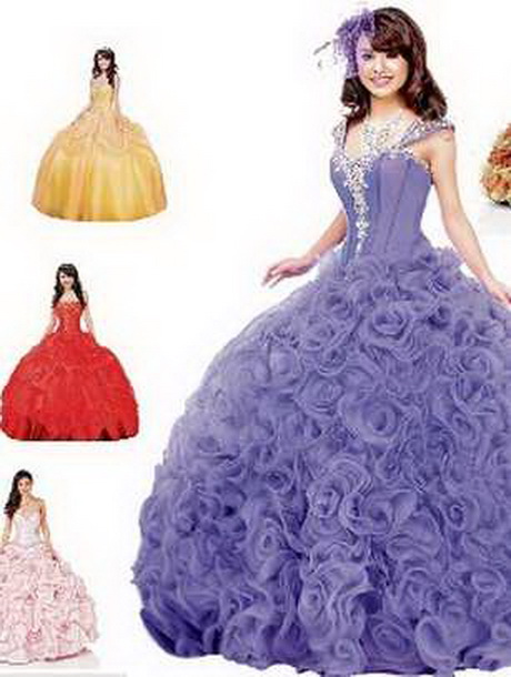 Vestidos de 15 años disney