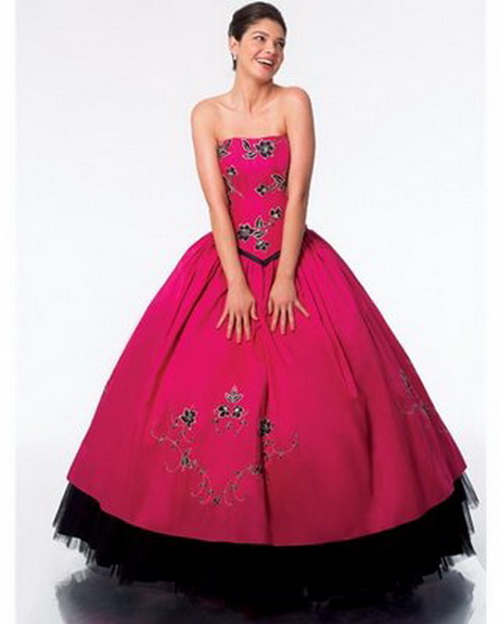 Vestidos de 15 años fucsia