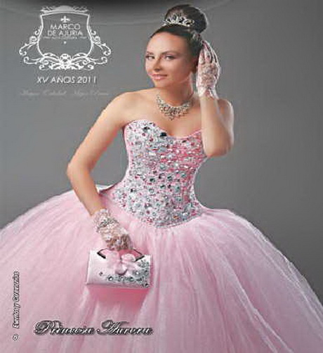 Vestidos de 15 tipo princesa