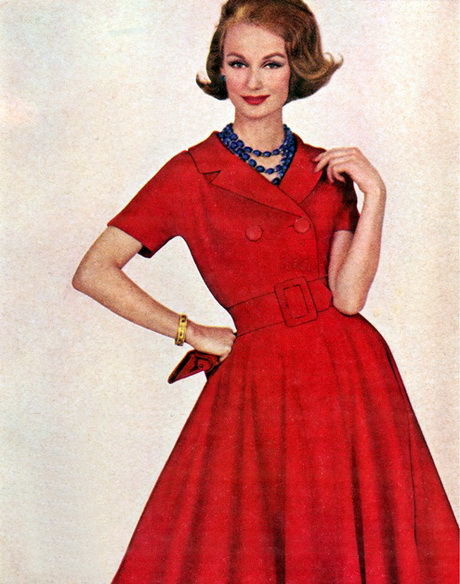 Vestidos de años 50